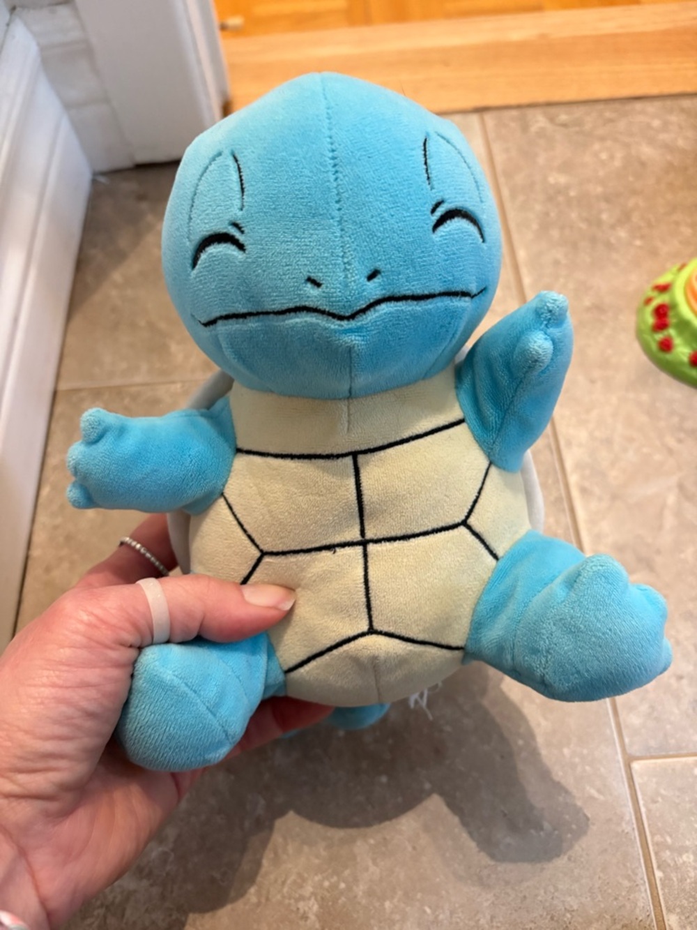 Pokemon Nintendo Squirtle Plush Giggling 7" Stuffed Animal